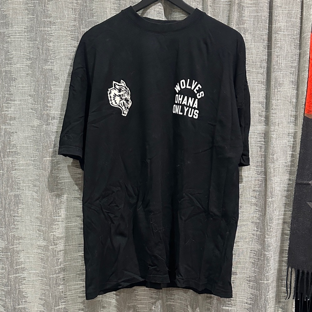 Darc Sport Ohana Wolves Graphic Oversized T-Shirt